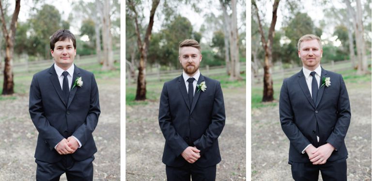 groomsmen portraits