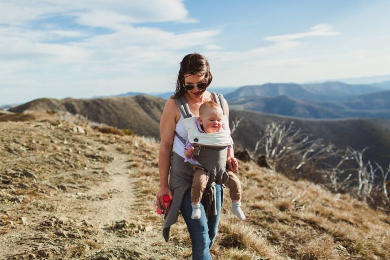 lifestyle session family hiking Mt Hotham Victoria