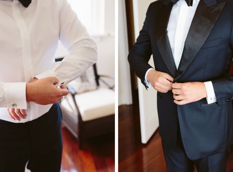 Groom preparation