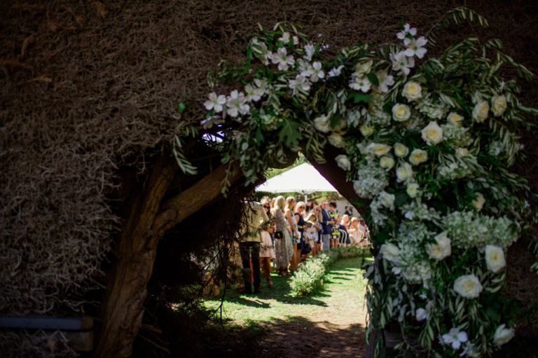 Walking down the aisle