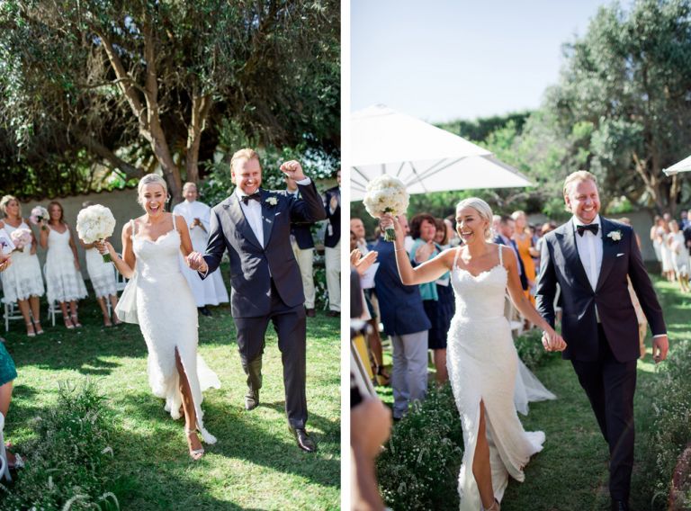 Wedding Processional outdoor wedding portsea