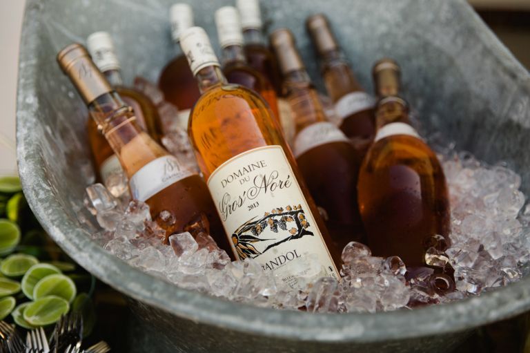 Gros nore wedding wine
