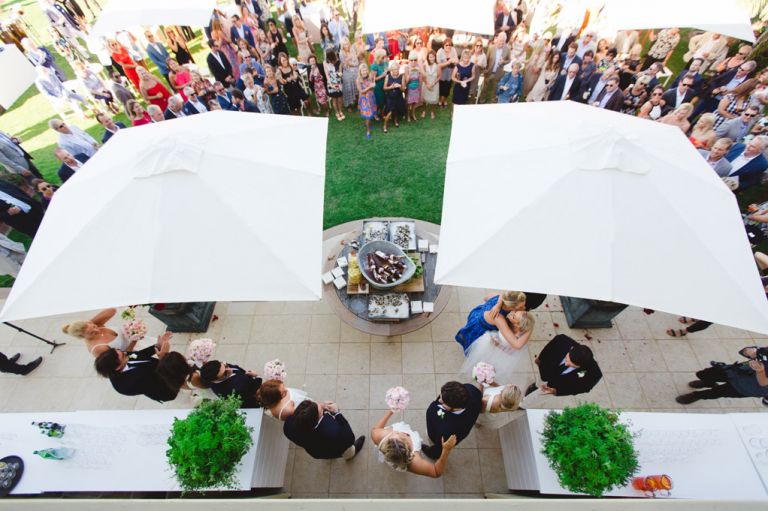Groups shot wedding party