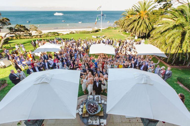 Groups shot wedding party