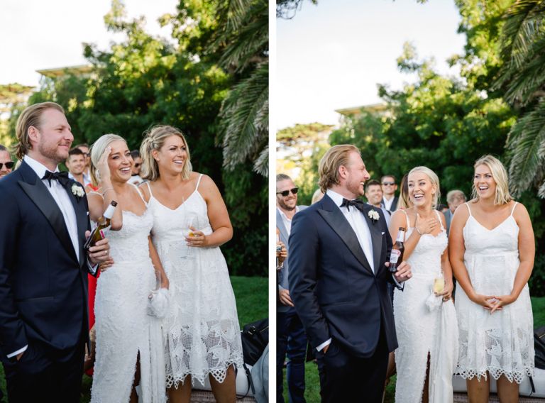 Wedding speech reactions