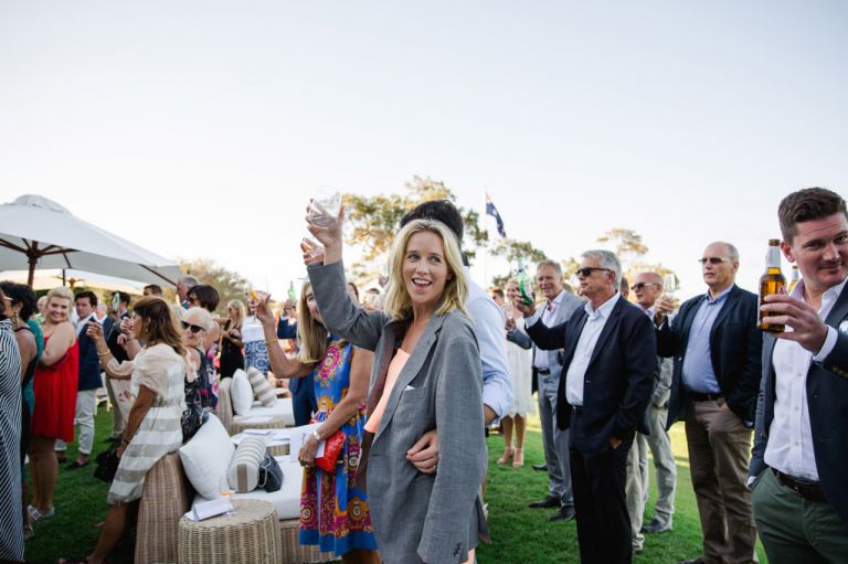 Photos of wedding toasts