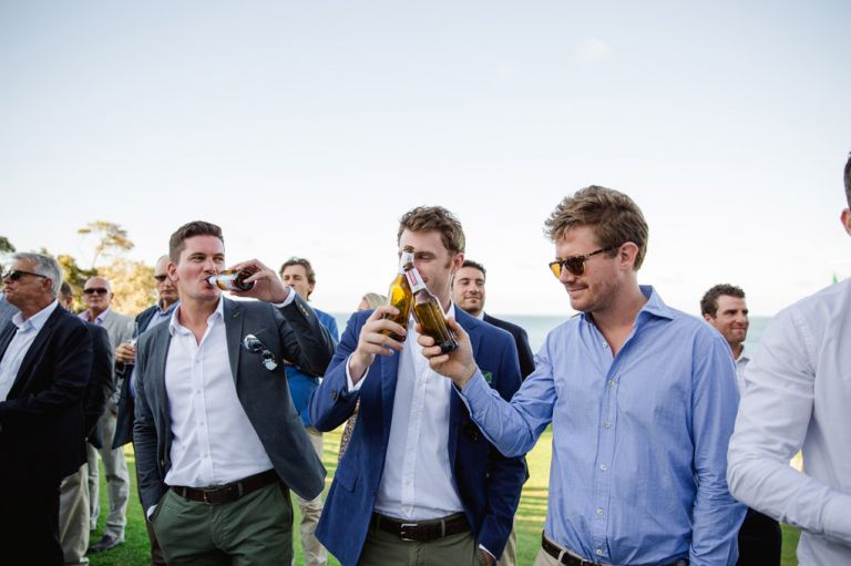 Photos of wedding toasts