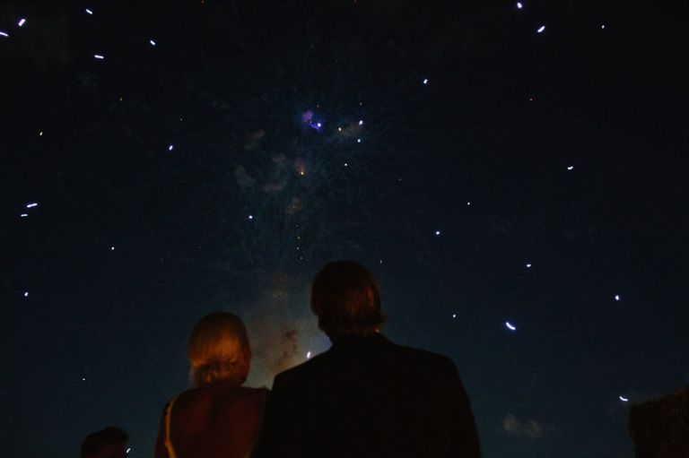 Wedding fireworks