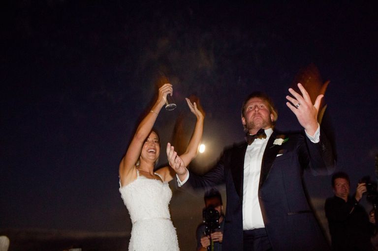 Candid wedding moments
