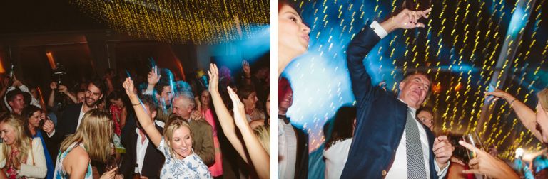 Bride and Groom dance party