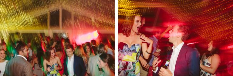 Dragging the shutter wedding reception photos